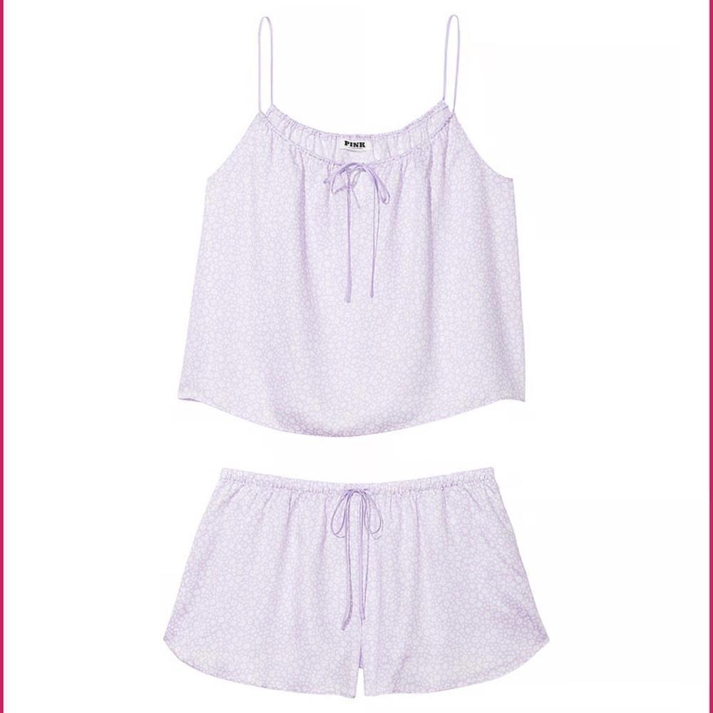 Victoria’s Secret PINK TENCEL CAMI & SHORTS SET Set